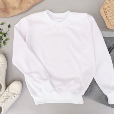Gebreid Vest — Steengrijs
